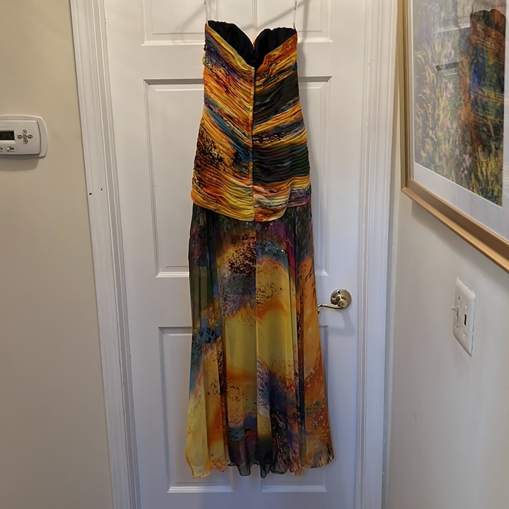Multi-Color Prom Dress - Picture 4 of 5